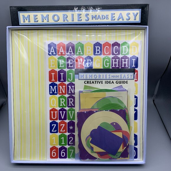 NEW Memories Made Easy 30 Complete Page Scrapbooking Kit - Picture 2 of 7